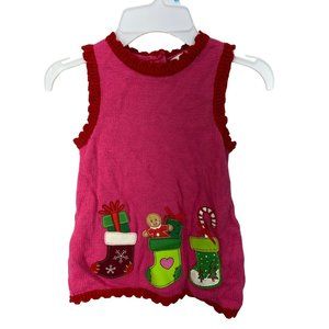 Rare Editions Size 18 Months Girls‎ Ugly Christmas Sweater Dress